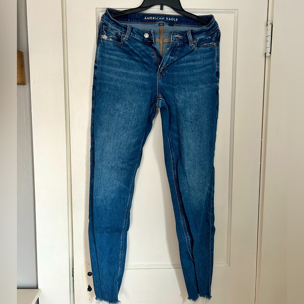 American Eagle Strigid Mom Jean